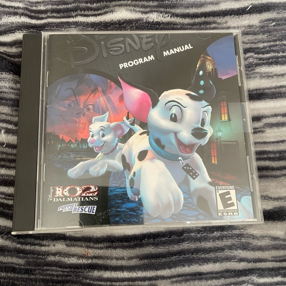 Vintage Disney 102 Dalmatians Puppies To The Rescue PC for Windows 95/98
